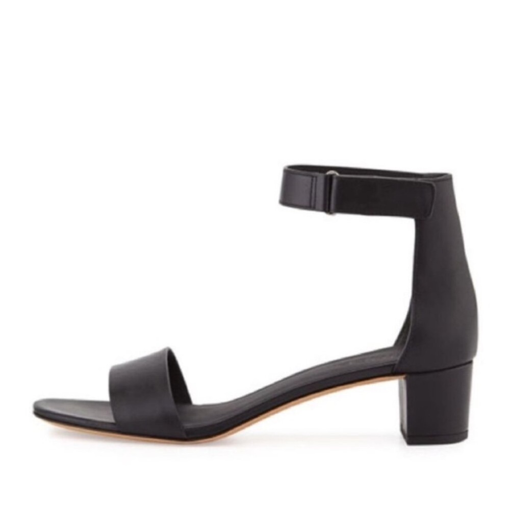 Vince Rita Black ankle strap sandal size 6